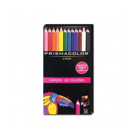 Colores Prismacolor escolar con 12 largos