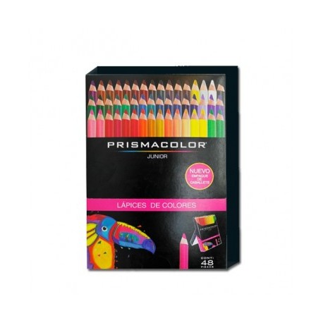 Colores Prismacolor escolar con 48 piezas