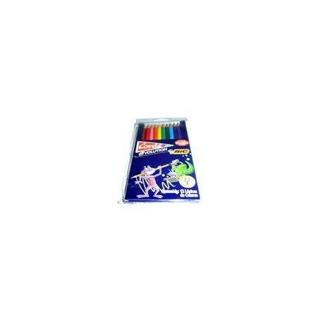 Colores conte BIC con 12 largos