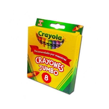 Crayon Crayola jumbo con 8 piezas