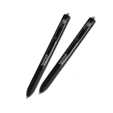 Boligrafo gel retractil Paper mate con 6 piezas negro 0.7 mm 1997183