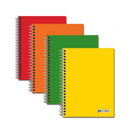 Cuaderno profesional Kyma espiral blanco 100 hojas juvenil