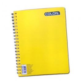 Cuaderno profesional Colon doble espiral 100 hojas raya