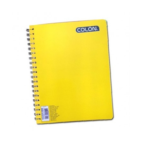 Cuaderno profesional Colon doble espiral 100 hojas raya