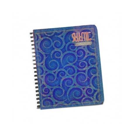 Cuaderno profesional Selecto doble espiral cuadro grande 100 hojas