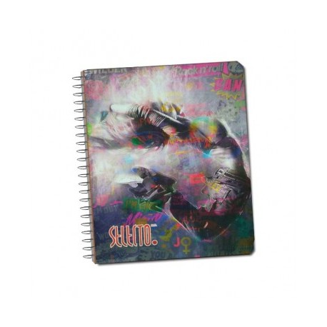 Cuaderno profesional Selecto espiral cuadro grande 100 hojas