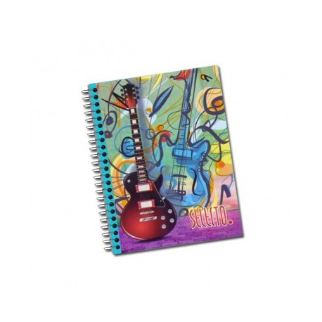 Cuaderno forma francesa Selecto espiral cuadro chico 100 hojas