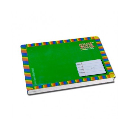 Cuaderno forma italiana Selecto grapa cuadro grande 100 hojas