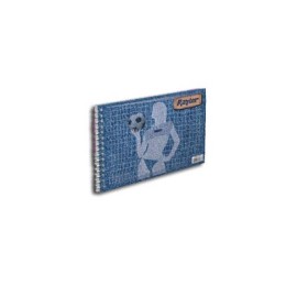 Cuaderno forma italiana Rayter espiral cuadro chico 100 hojas